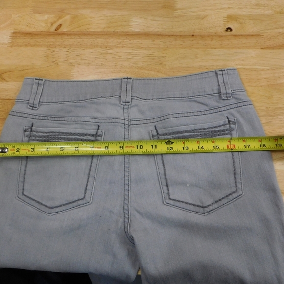 Elle size 8 grey jeans - Picture 3 of 6